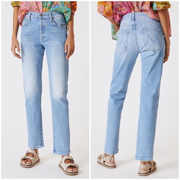 💕MOTHER The Scrapper Ankle Jeans ~ Camera Obscura 28 NWOT - Picture 5 of 16